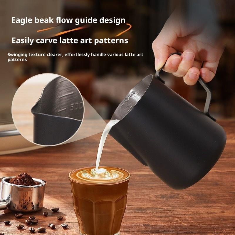 350/600ML Kaffee-Milchaufschäu – Barista Milk Jug Bewertung und Preis