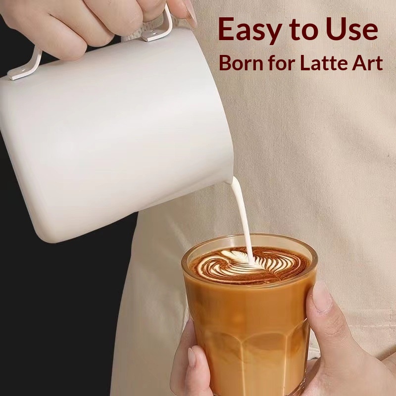 Kaffee-Milchaufschäumkrug 350/ – Barista Milk Jug Bewertung und Preis