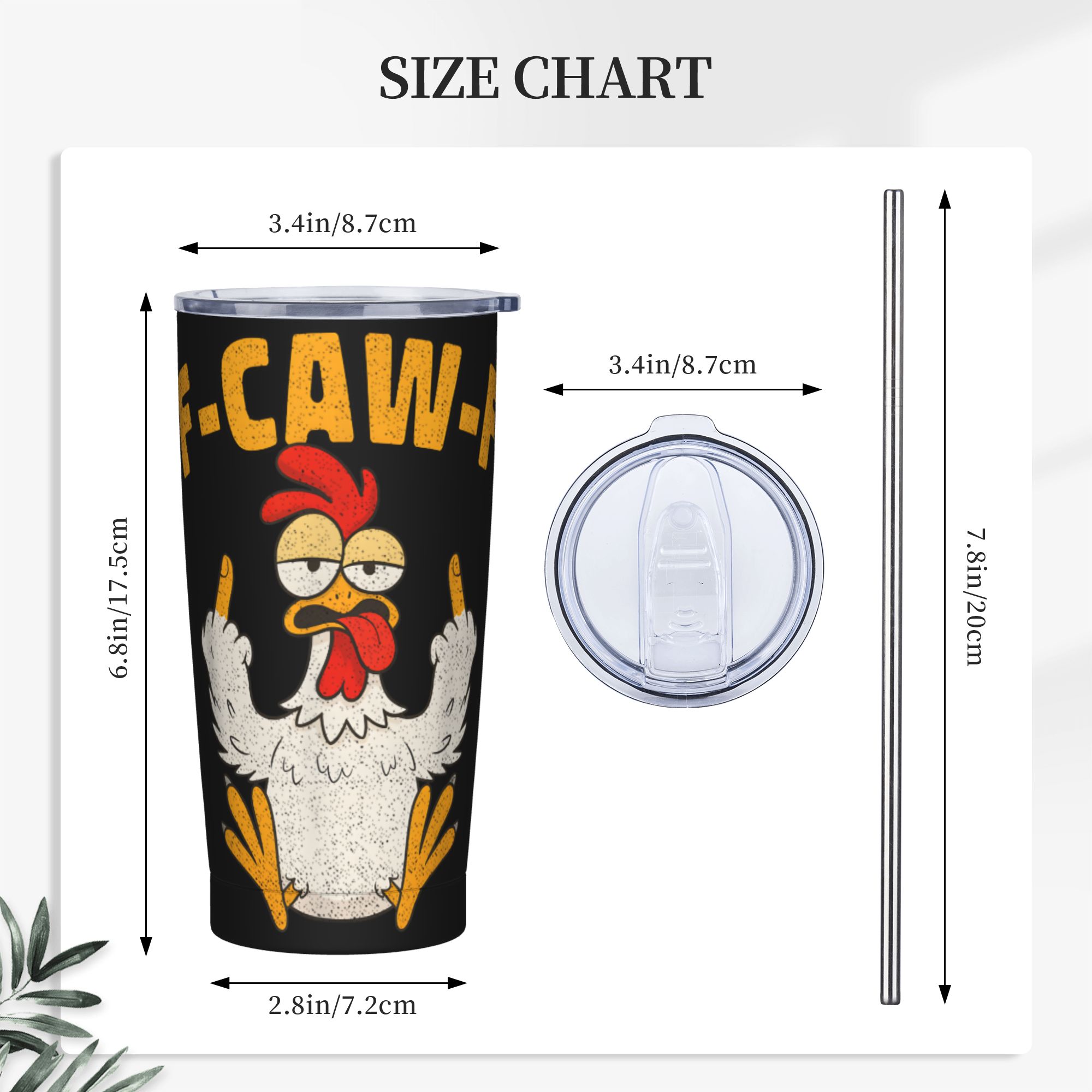 Lustiger F-Caw-F Huhn FCAWF Th – Double Wall Mug Bewertung und Preis