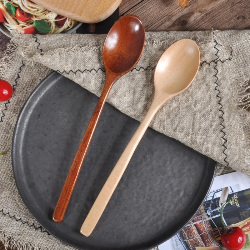 1/2 Pc Holz Löffel Geschirr Kü – Tea Coffee Utensils Bewertung und Preis