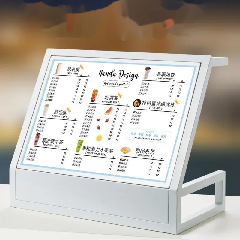 LED-Menü-Display-Karte für Caf – Coffee Tea Menu Bewertung und Preis