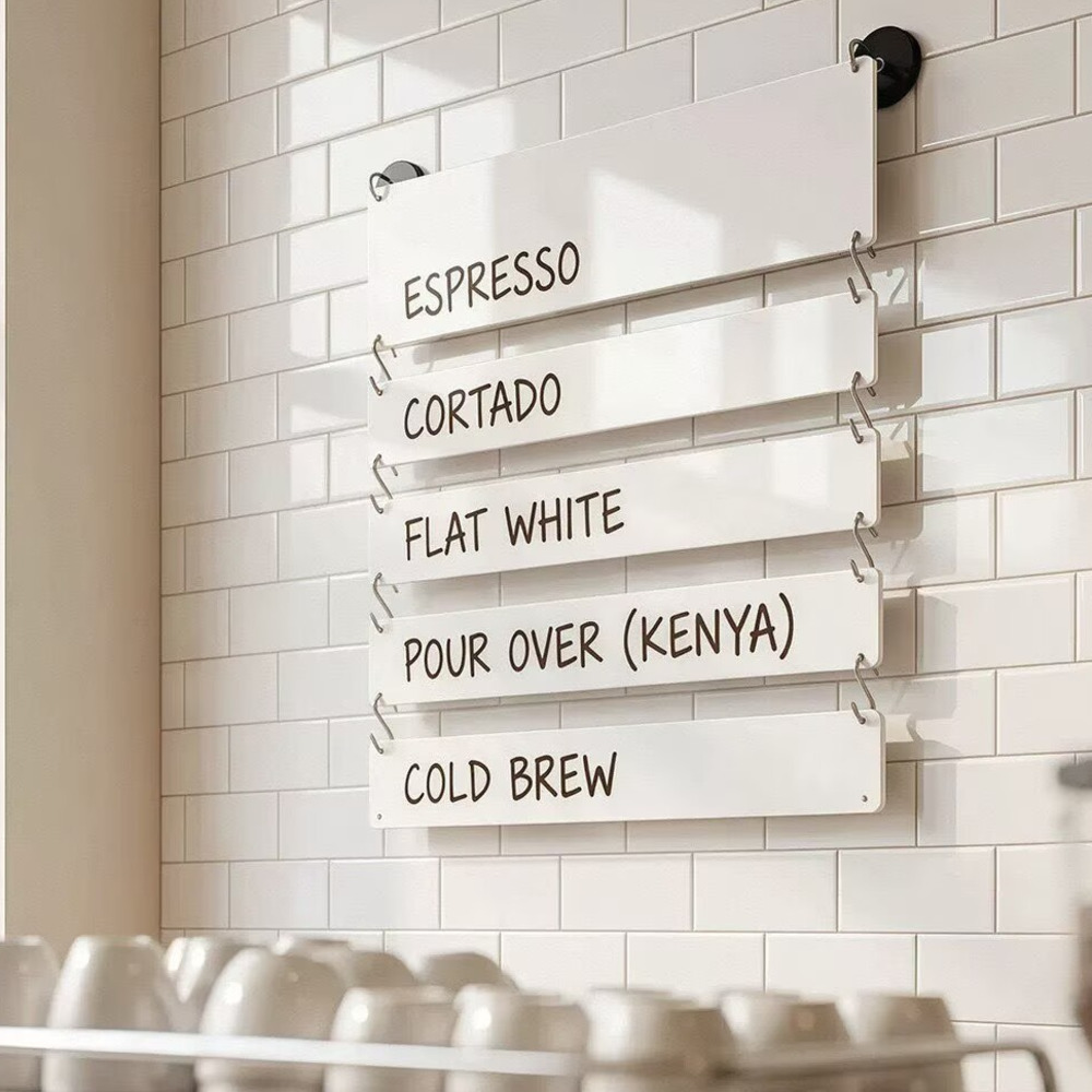 1 Set 40 cm hängendes, abwisch – Coffee Tea Menu Bewertung und Preis