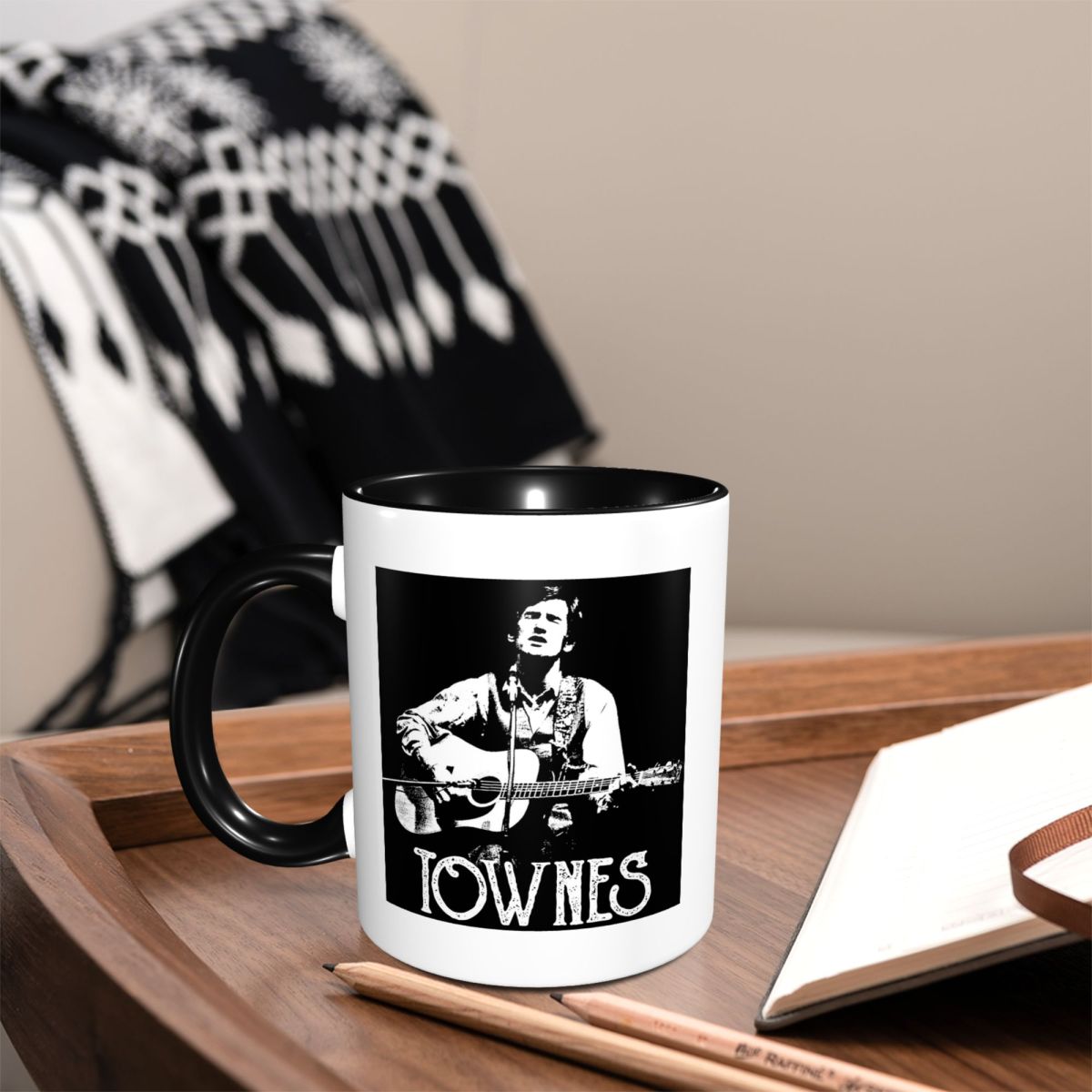 Townes Van Zandt – Weiße Tasse – Coffee Tea Van Bewertung und Preis