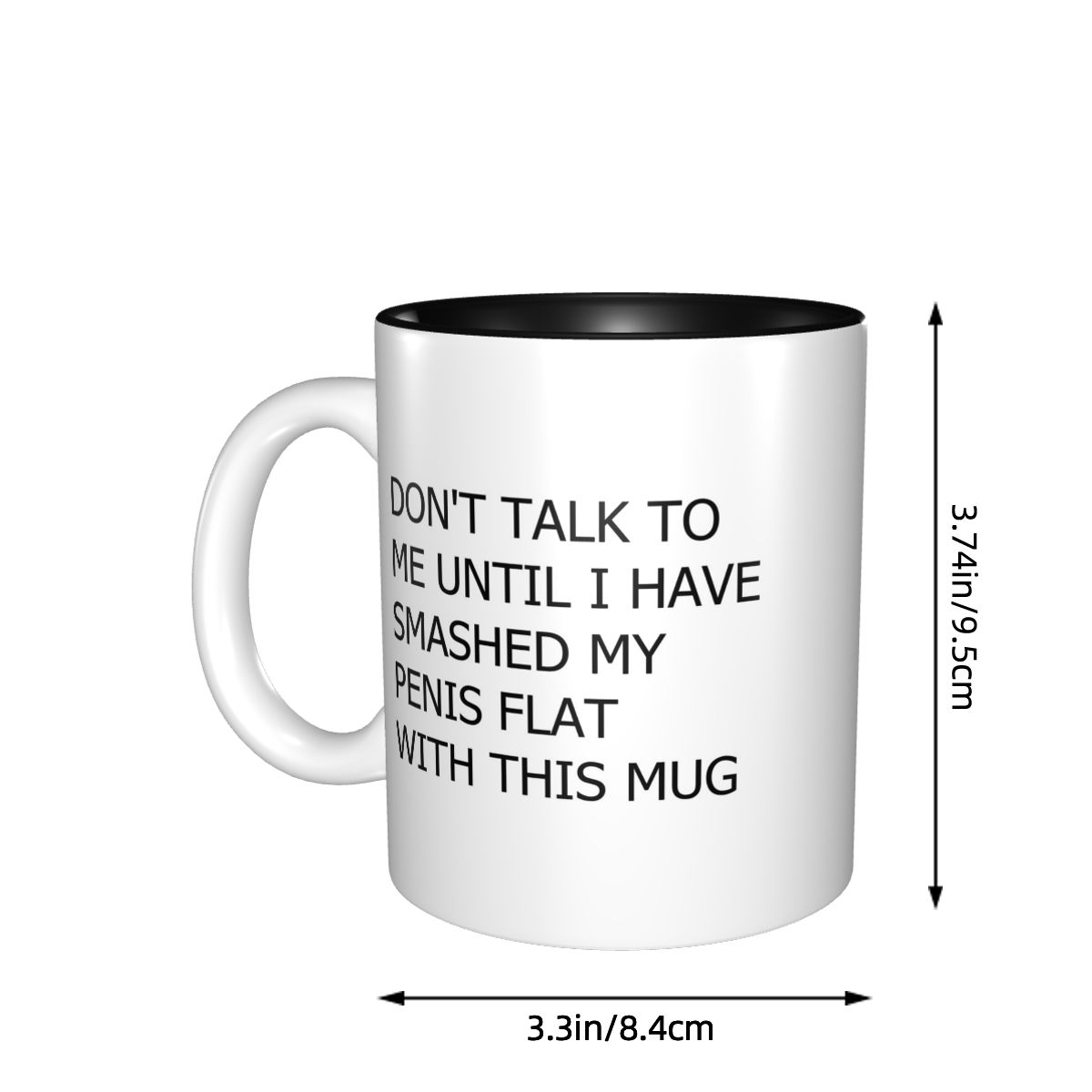 Tasse mit Aufschrift „Don't Ta – Coffee Tea With Me Bewertung und Preis