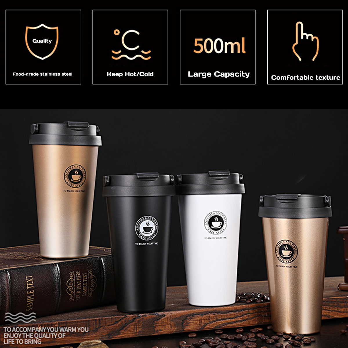 Isolierter Reise-Kaffeebecher  – Double Wall Mug Bewertung und Preis