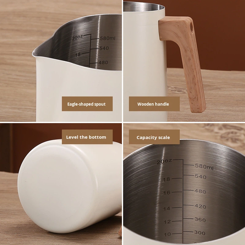 Milchaufschäumkrug aus 304 Ede – Barista Milk Jug Bewertung und Preis