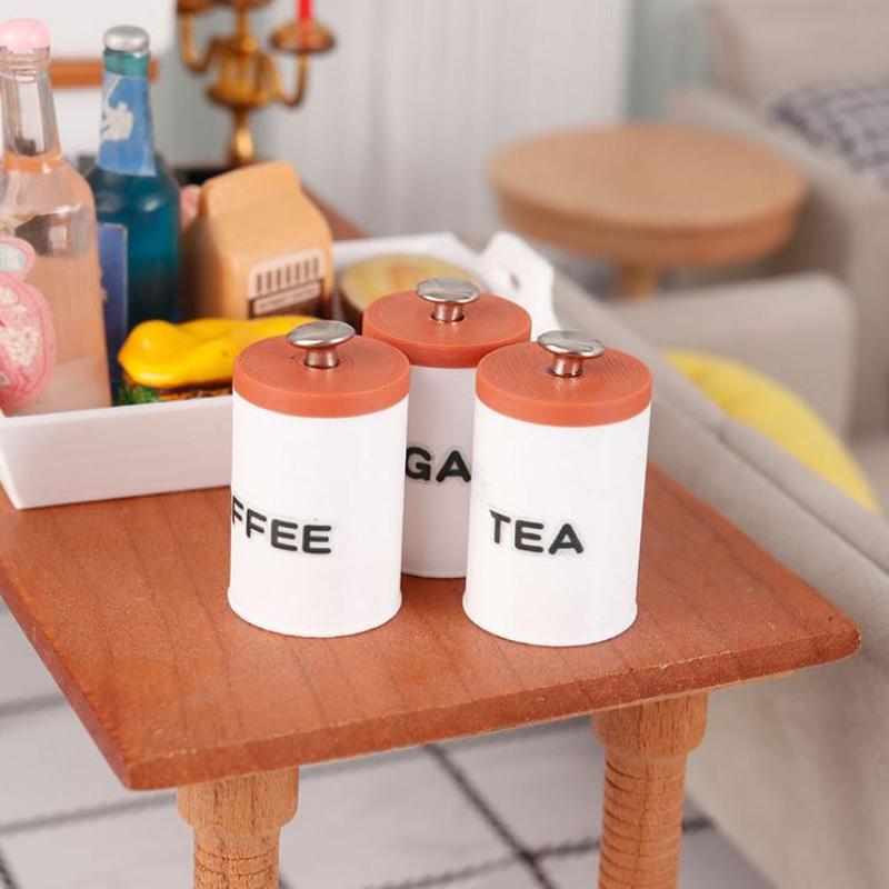 3-teiliges Set 1/12 Puppenhaus – Tea Coffee Utensils Bewertung und Preis
