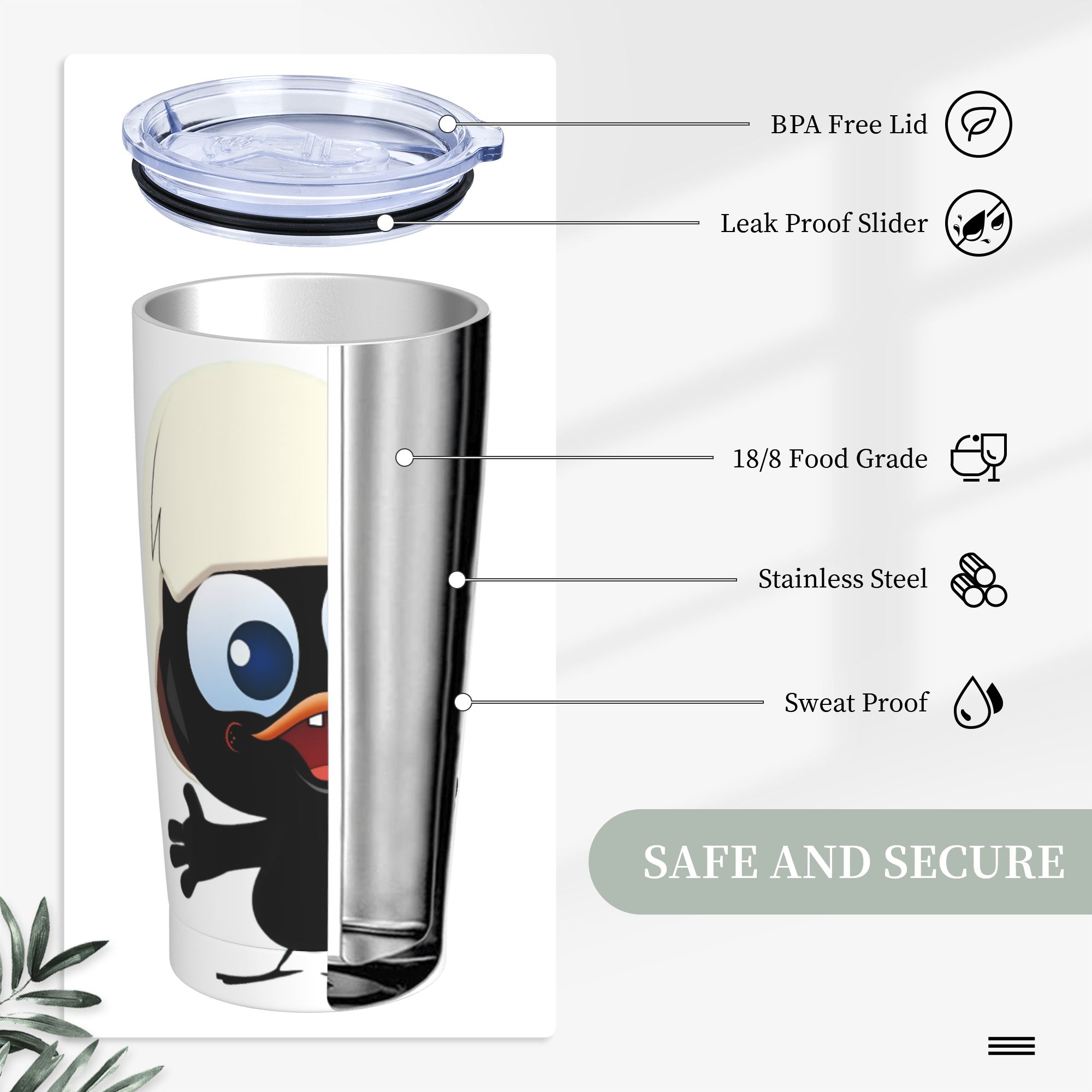 Calimero Black Chicken Isolier – Double Wall Mug Bewertung und Preis