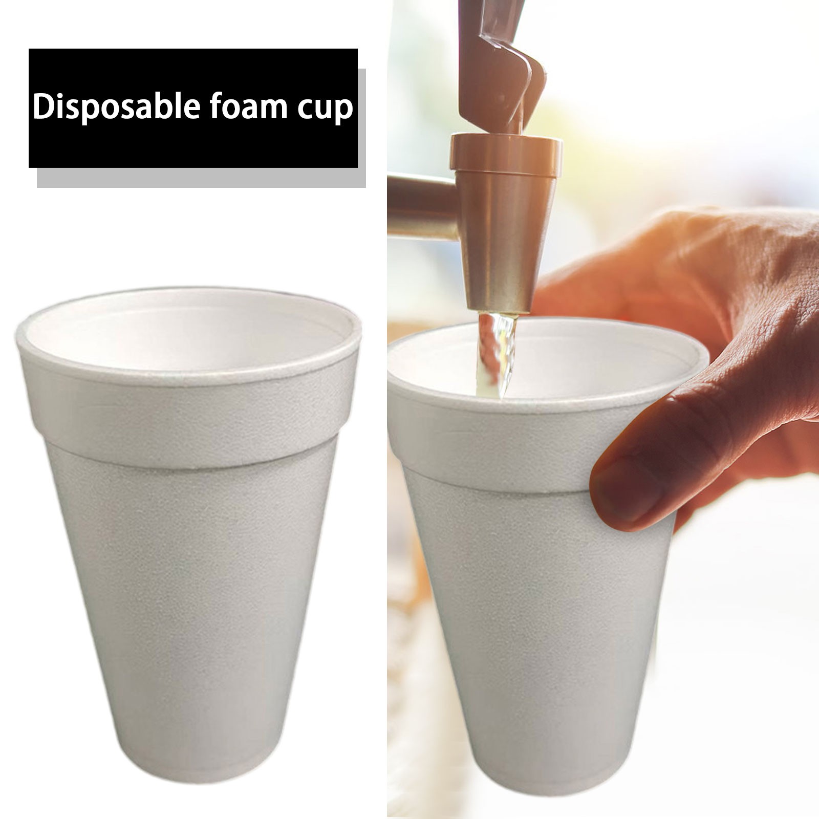 50 Stück weiße Einweg-Pappbech – Coffee Tea And Company Bewertung und Preis
