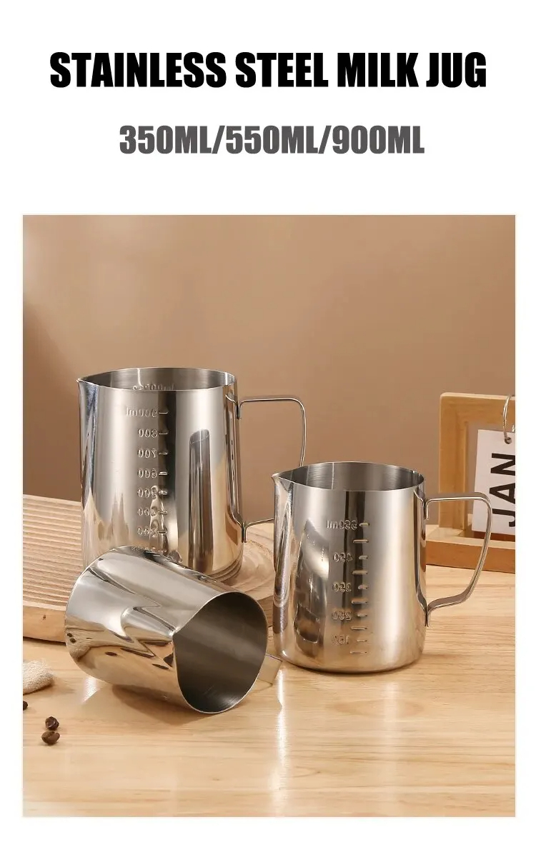 Edelstahl Milchaufschäumkrug S – Barista Milk Jug Bewertung und Preis