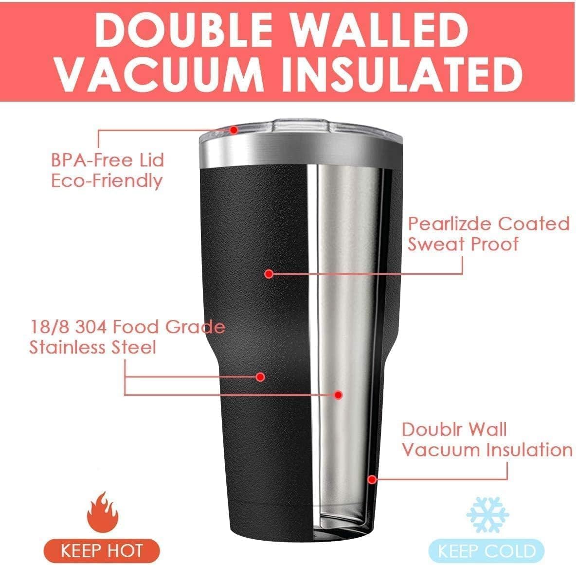 30oz Edelstahl-Reisebecher mit – Double Wall Mug Bewertung und Preis